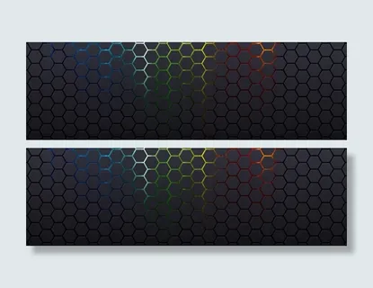 扁平酷炫背景banner设计免抠