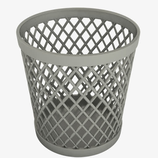 塑料垃圾桶免抠