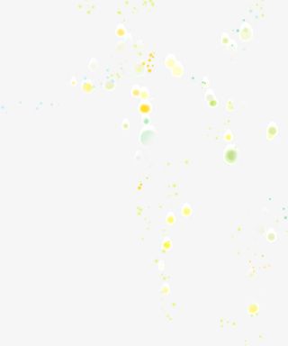 彩色唯美漂浮装饰设计免抠