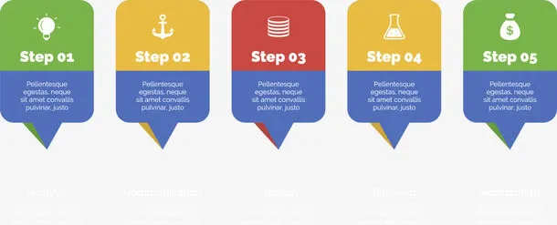 矢量手绘进度条免抠