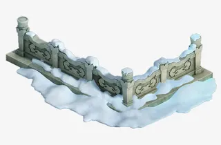 雪花冰块堆积免抠