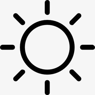 晴天天气中风符号图标免抠