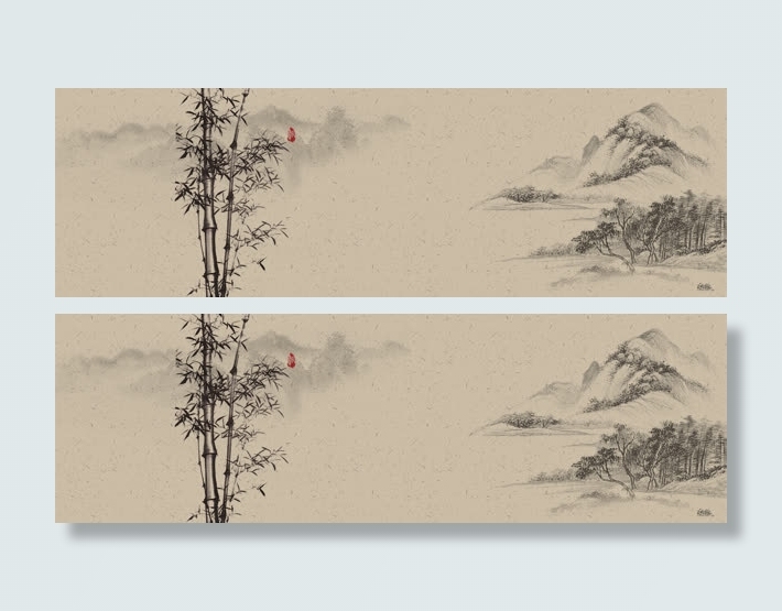 水墨画背景
