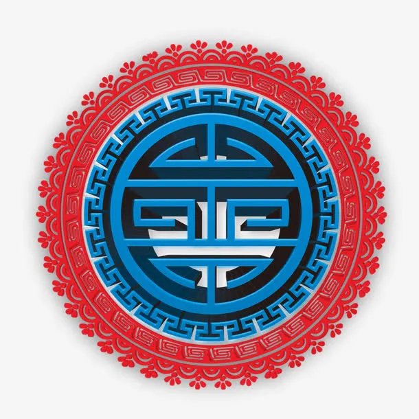 中国风红色边框免费Png素材免抠