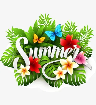 创意季节标签矢量素材免抠