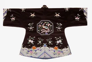 清代男子朝廷官服免抠