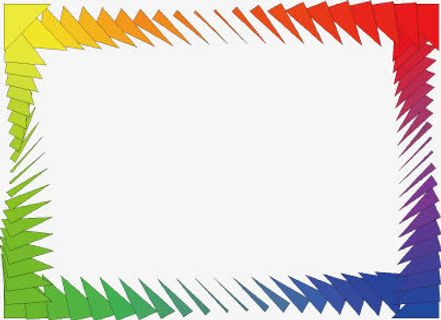 ppt幻灯花边框设计免抠