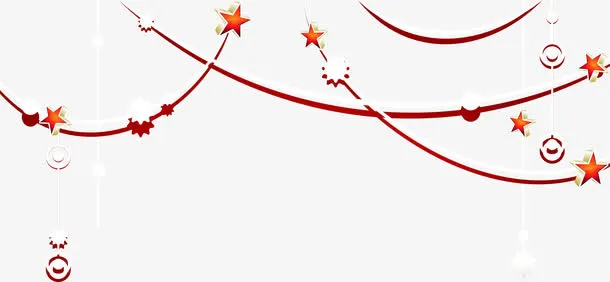 元旦圣诞装饰元素免抠