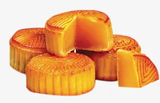 莲蓉月饼中秋节节日元素免抠