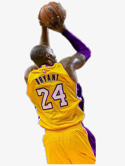 科比的投球图免抠