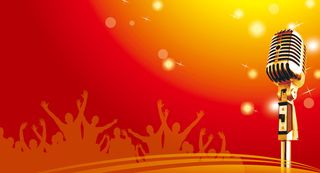 五四梦想秀演讲比赛舞台背景素材高清