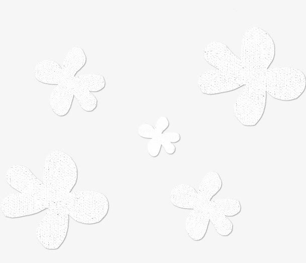 白色 花瓣 装饰底纹 背景 元素