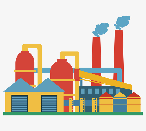 生产设备工厂车间免抠