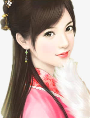 古代美女免抠