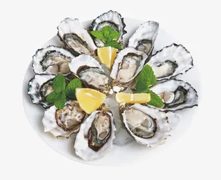 柠檬海蛎美食免抠