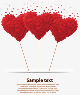 爱心矢量图免抠