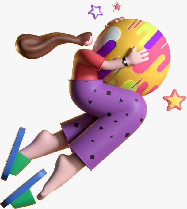 C4D 人物 玩免抠