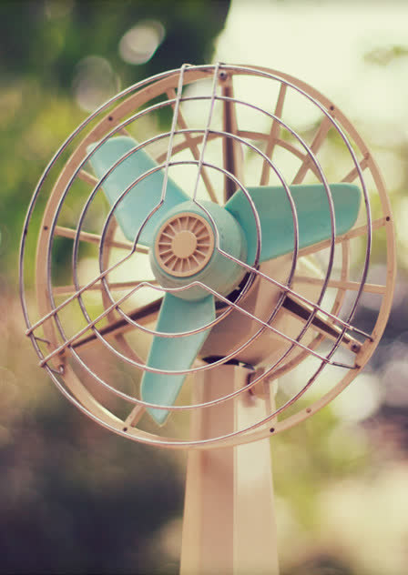 夏日风扇可爱小型免抠