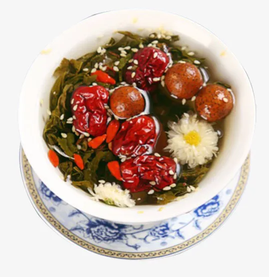 宁夏特产八宝茶盖大碗茶免抠
