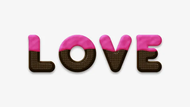 LOVE艺术字免抠