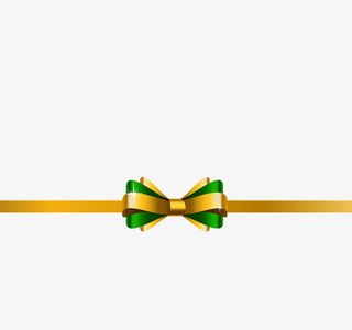 蝴蝶结丝带免抠