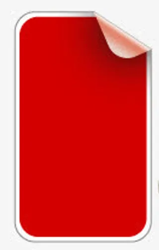 创意质感渐变红色的边框信纸免抠