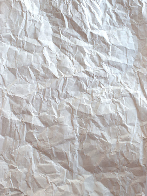 褶皱纸张摄影图免抠