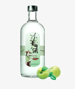 瓶装青梅酒免抠