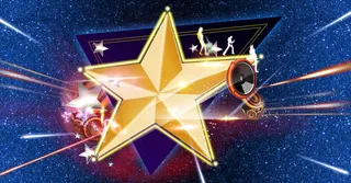 炫目星空下的演唱会背景素材高清