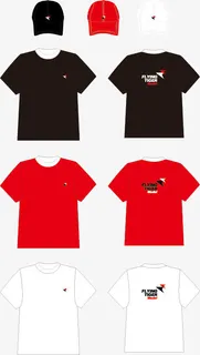 帽子和T恤模板免抠