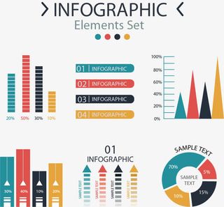 信息图表素材免抠