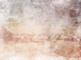 山脉风景纸张背景