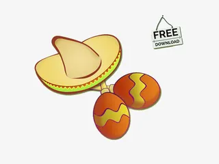 夏威夷风格免抠