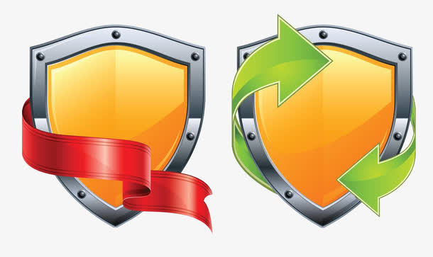 盾牌高清素材免抠