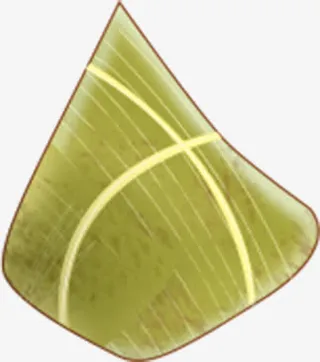 手绘粽子卡通设计免抠