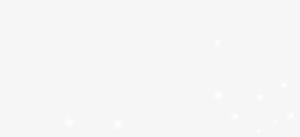 白色小星星简约免抠