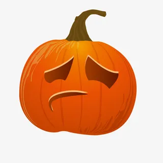 不开心的南瓜怪免抠