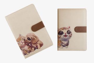 牛皮纸记事本免抠