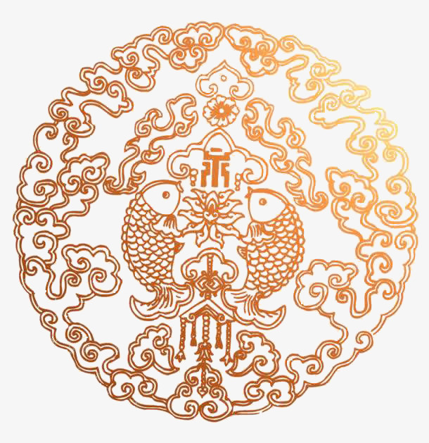 古代云纹元素免抠