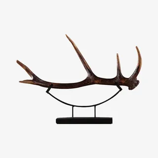 铁艺鹿角摆件免抠