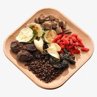 苦瓜桑葚养生茶免抠