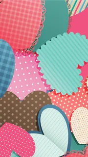 桃心素材H5背景高清