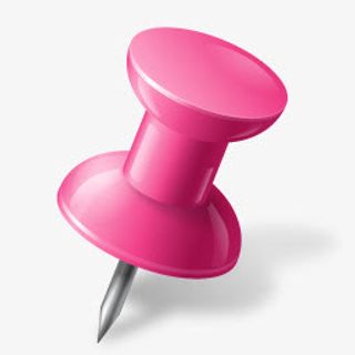 便签钉子png素材免抠