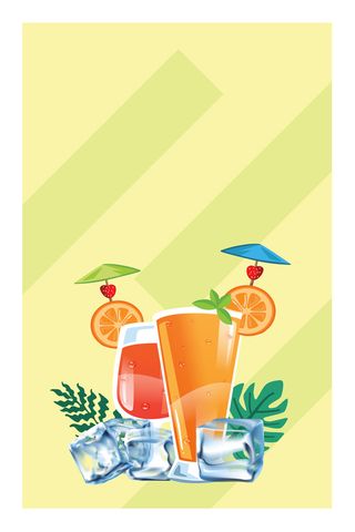 夏天冰冻冷饮宣传海报高清