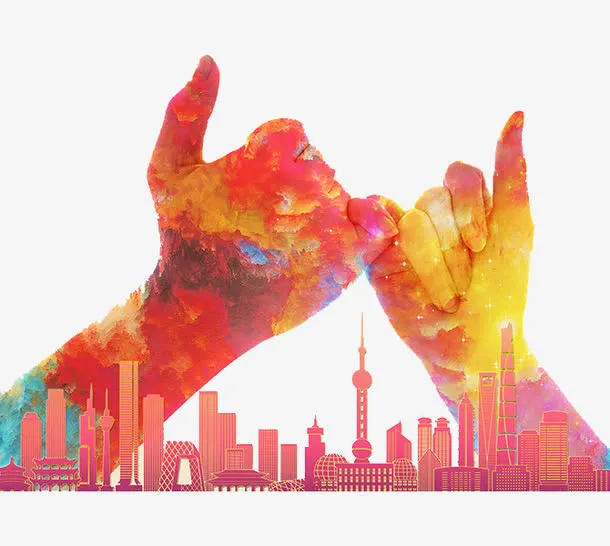 拉钩的手掌免抠