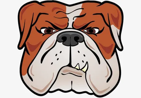 恶霸犬卡通形象免抠