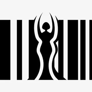 女士代码标识图标免抠