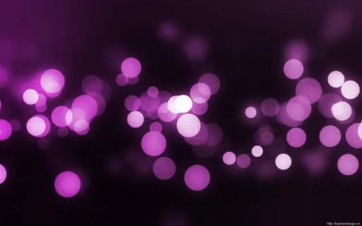 黑底紫色光点海报背景素材