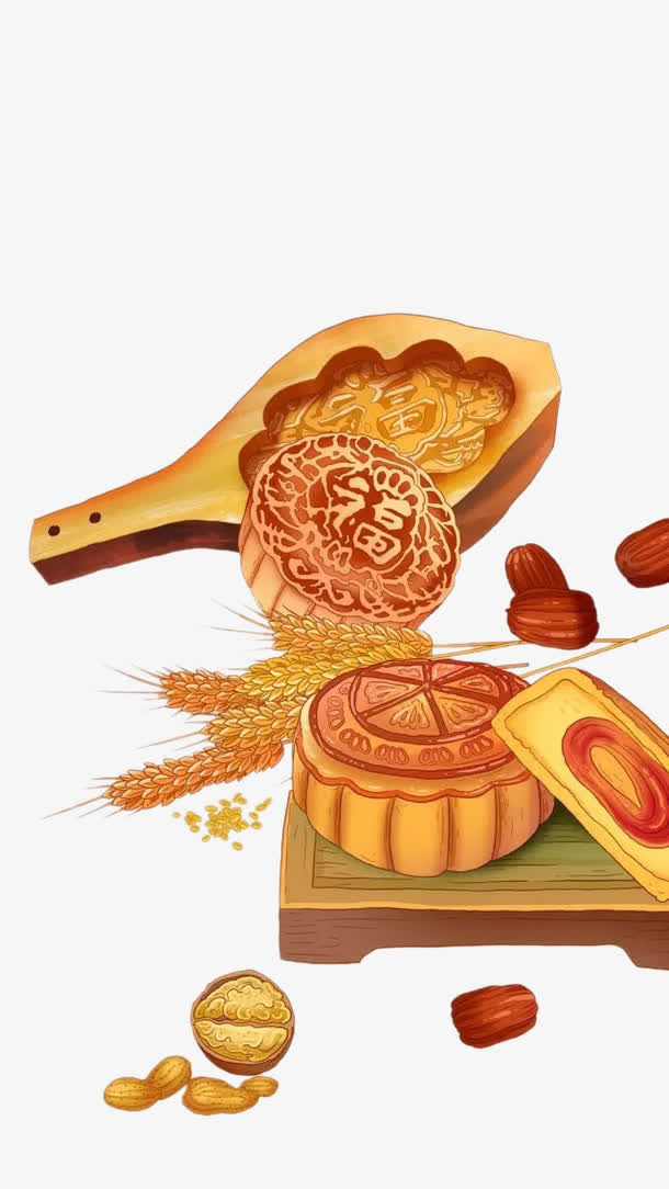 手绘食物免抠
