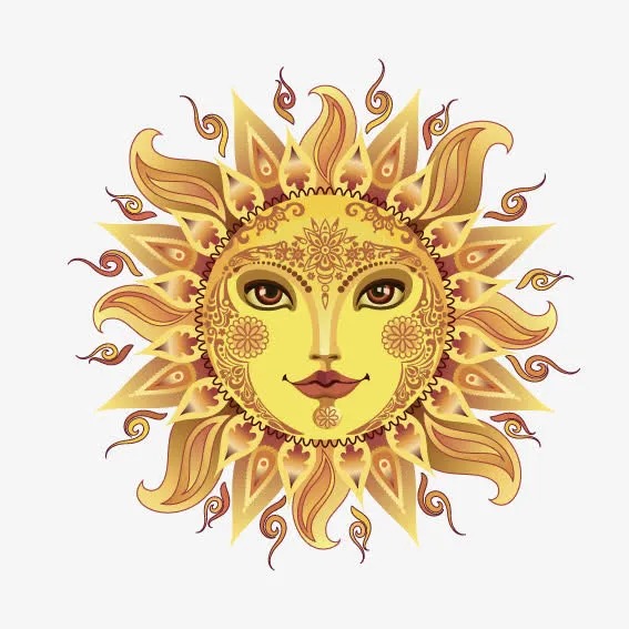 太阳女神免抠